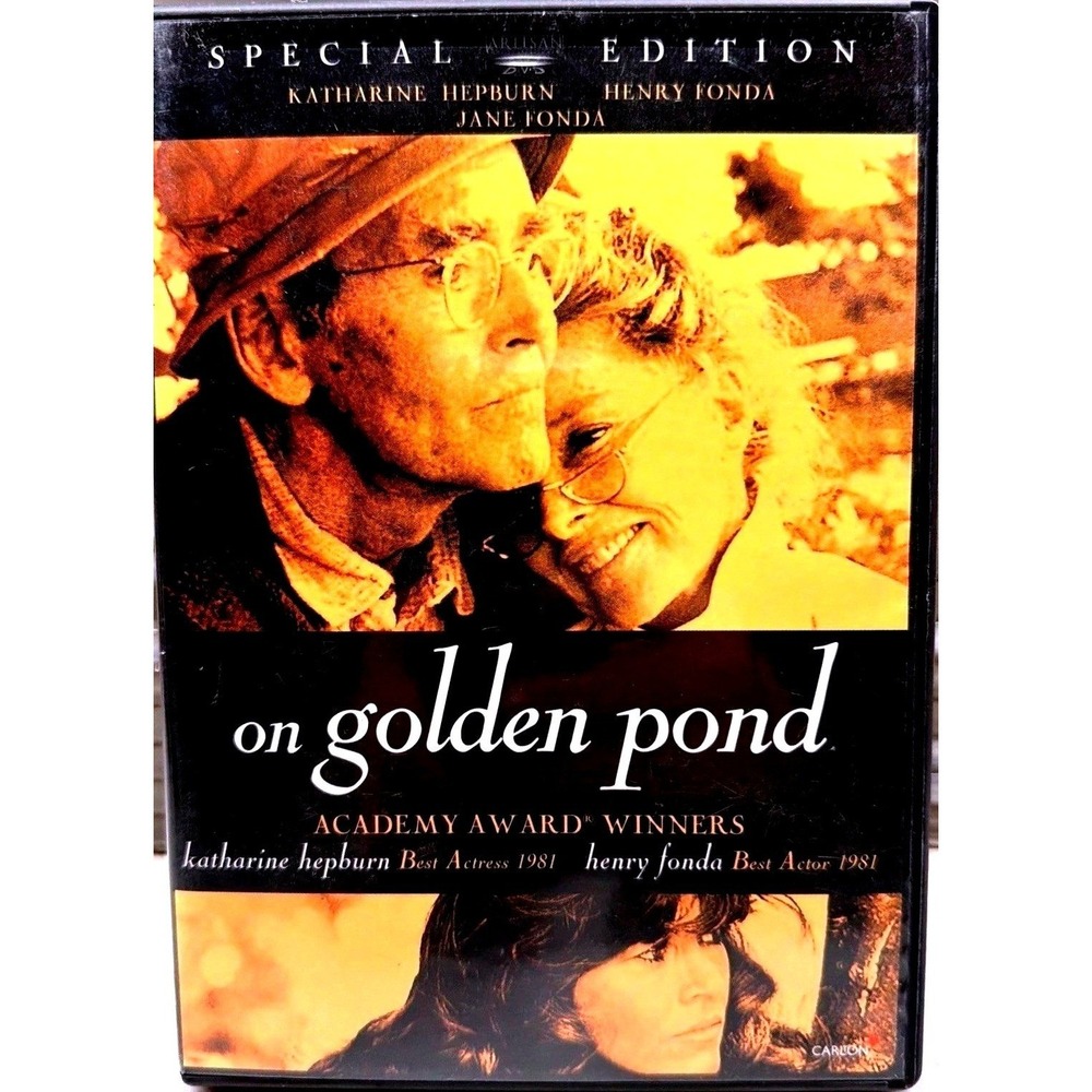 On Golden Pond DVD Special Edition Katharine Hepburn Henry Fonda Drama